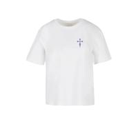 T-shirt femme Miss Tee Pearl Spider Blanc XL