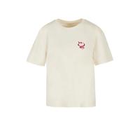 T-shirt femme Miss Tee Snakes Heart Blanc 4XL