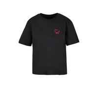 T-shirt femme Miss Tee Snakes Heart Noir M