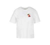 Miss Tee T-shirt 'Tan Time' vert foncé / orange / noir / blanc, Taille XXXL