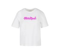 T-shirt femme Miss Tee Wild Pink Blanc S