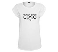 T-shirt femme Mister Tee coco Blanc XS