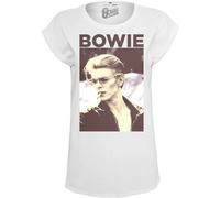 T-shirt femme Mister Tee david bowie Blanc XL