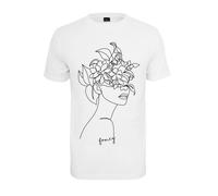 T-shirt femme Mister Tee femme one line fruit Blanc L