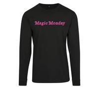 T-shirt femme Mister Tee magic monday logan longleeve Noir XS