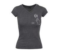 Mister Tee T-Shirt 'Only Love' anthracite / blanc, Taille XL