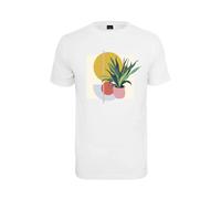 T-shirt femme Mister Tee planet art Blanc L
