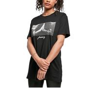 T-shirt femme - Mister Tee - Pray Hands - Noir - Manches courtes - 100% coton L