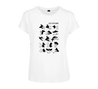 T-shirt femme Mister Tee talk to the hand box Blanc XS