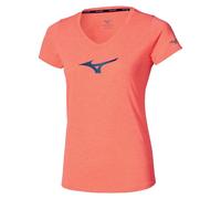 Mizuno T-shirt Core Rb manches courtes Femme Orange M