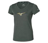 Mizuno Core Rb Short Sleeve T-shirt Gris L Femme