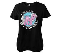 T-Shirt Femme My Little Pony J'Crois Aux Licornes Taille S-XXL