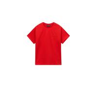 Red Aurora T-shirt ample à manches courtes Napapijri, Rouge, Taille XL