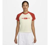 T-shirt femme Nike Chill Knit Beige 2XL Female