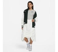 Nike Tee-shirt Club Essentials pour femme Gris foncé chiné/Noir M (FR 42-44)