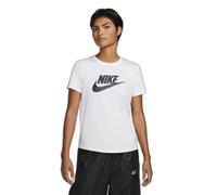 Nike Women's Shirt W NSW Club SS Tee ICN Ftra, White/Black, DX7906-100, 2XL