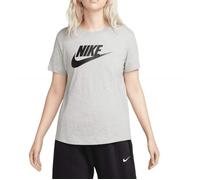 T-shirt Femme NIKE Icon Futura Gris - Coupe Regular - Manches courtes - Col arrondi M