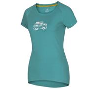 T-shirt femme Ocún Raglan T Taille: M / Couleur: bleu clair