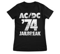 T-Shirt Femme Officiellement Licencié AC/DC - '74 Jailbreak