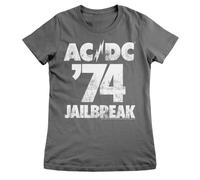 T-Shirt Femme Officiellement Licencié AC/DC - '74 Jailbreak