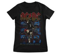 T-Shirt Femme Officiellement Licencié AC/DC - Blow Up Your Video