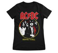 T-Shirt Femme Officiellement Licencié AC/DC - Highway To Hell Tournée 1979