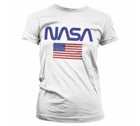 T-Shirt Femme Officiellement Licencié NASA - Old Glory Tailles S-XXL