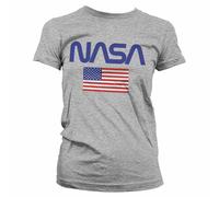 T-Shirt Femme Officiellement Licencié NASA - Old Glory Tailles S-XXL