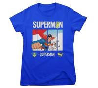 T-Shirt Femme Officiellement Licencié SUPERMAN - Look Up