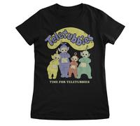 T-Shirt Femme Officiellement Licencié Teletubbies - Temps Pour Teletubbies