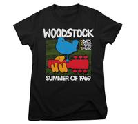 T-Shirt Femme Officiellement Licencié Woodstock - Été De 1969