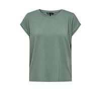 Only T-shirt Onlclaudia manches courtes bandes pailletées Or/Sapin XS