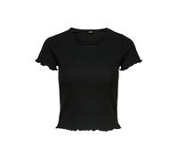 T-shirt femme Only Emma manches courtes - black L