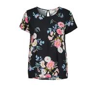 T-shirt femme - Only - First one life - Manches courtes - Col rond - Couleur night sky 34