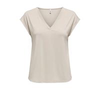 T-shirt femme Only Free Life Blanc L