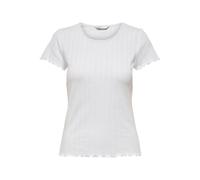 T-shirt femme Only JRS Carlotta Blanc M