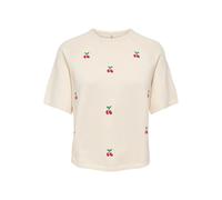 T-shirt femme Only Katia Beige M