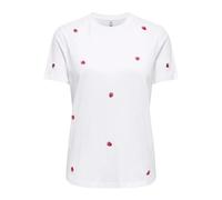 T-shirt femme Only Ketty Blanc S
