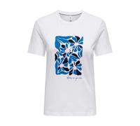 T-shirt femme Only Kita Blanc S