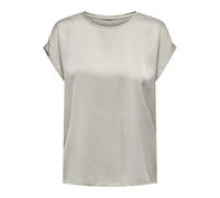 Only Top Onllieke Satin Mix tissé Noos manches courtes Lilas Taille S Femme