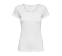 T-shirt femme - Only - Live love life - Manches courtes - Col rond - Ajustement serré L
