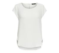 T-shirt femme Only manches courtes Vic solid Blanc 44