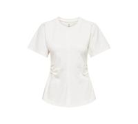 T-shirt femme Only Marie Ruching Top Blanc M