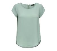 T-shirt femme - Only - Onlvic Solid Top Noos - Turquoise - Manches courtes - Encolure en O XL