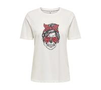 T-shirt femme Only Stella Blanc L