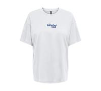 T-shirt femme Only Vivvi Lovely Blanc XL