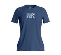 T-shirt femme Ortovox 120 Cool Tec Mtn Sun W Nunatak bleu S
