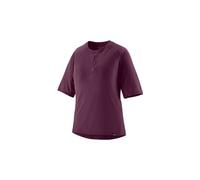T shirt femme patagonia cap cool trail bike henley violet