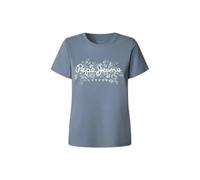 Pepe Jeans Bero Short Sleeve T-shirt Bleu XS Femme