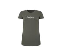 Pepe Jeans New Virginia Short Sleeve T-shirt Vert XS Femme